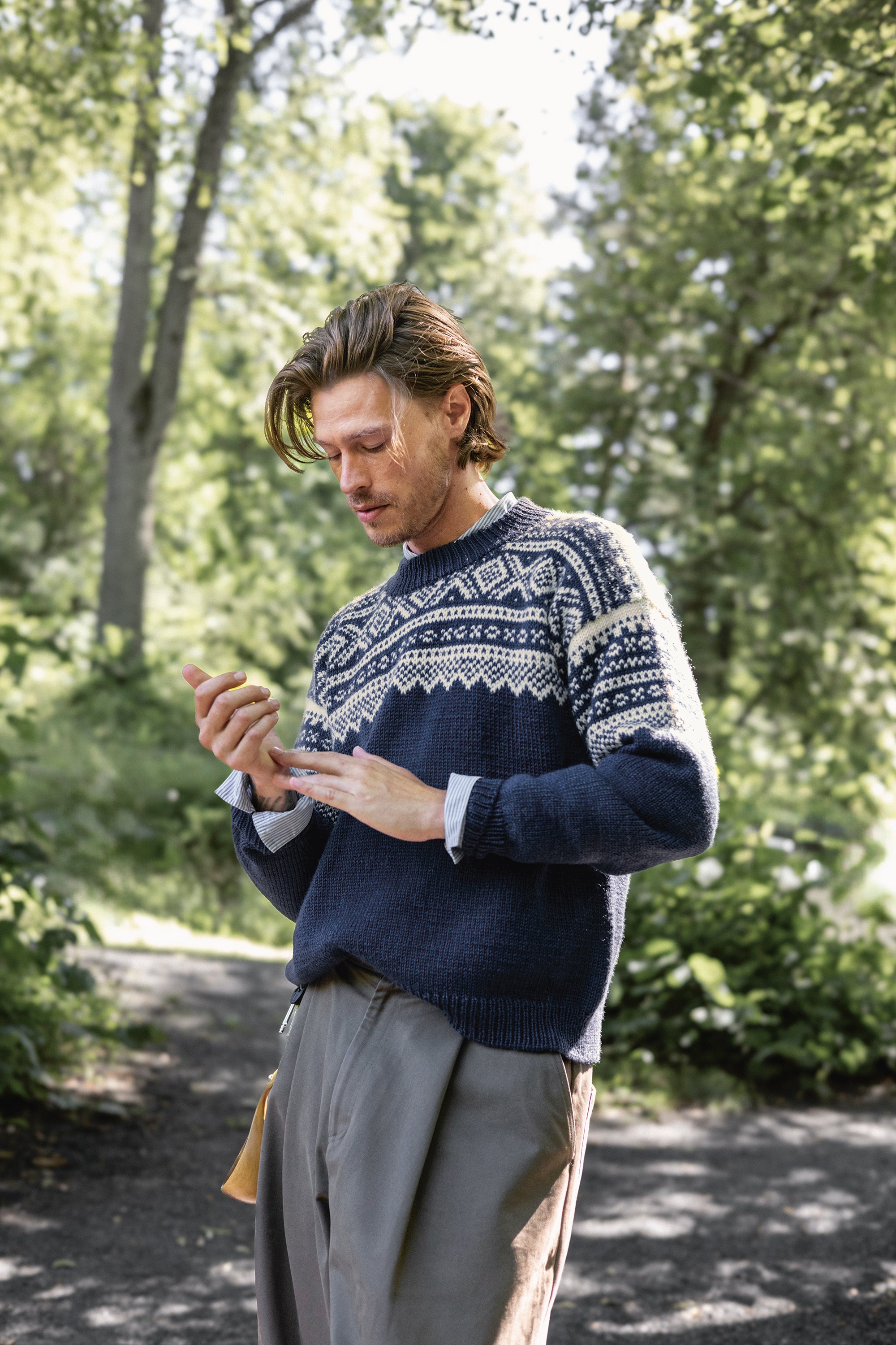 Camisola de homem Marius