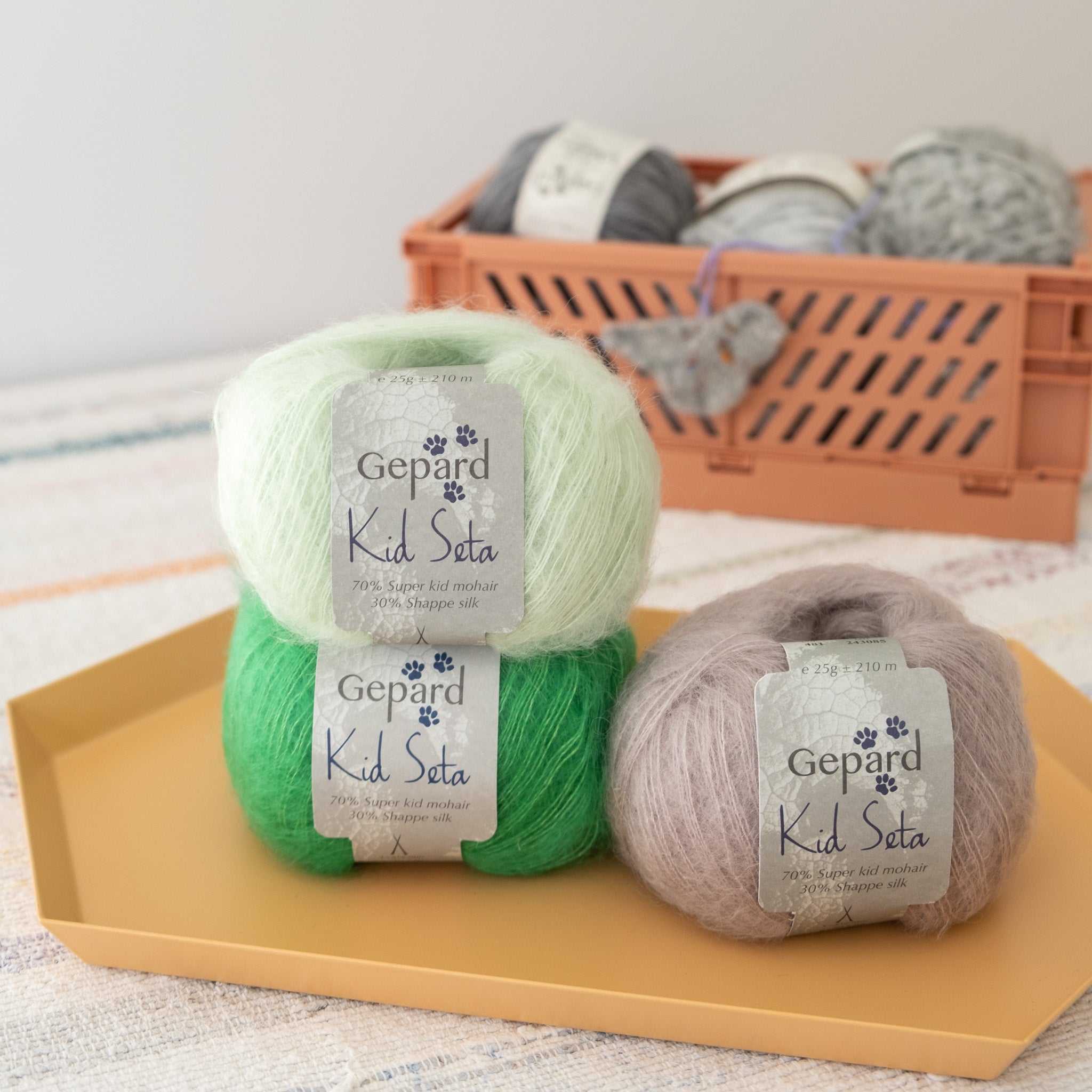 Gepard Garn Kid Seta