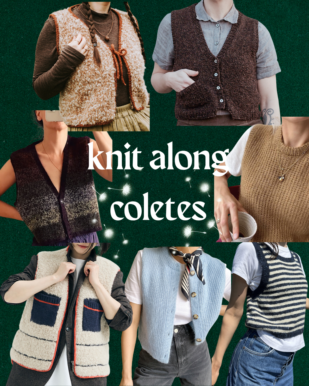Knit Along Coletes