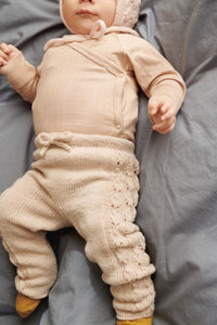 Casaco, cuecas, leggings e gorro de bebé Lilja