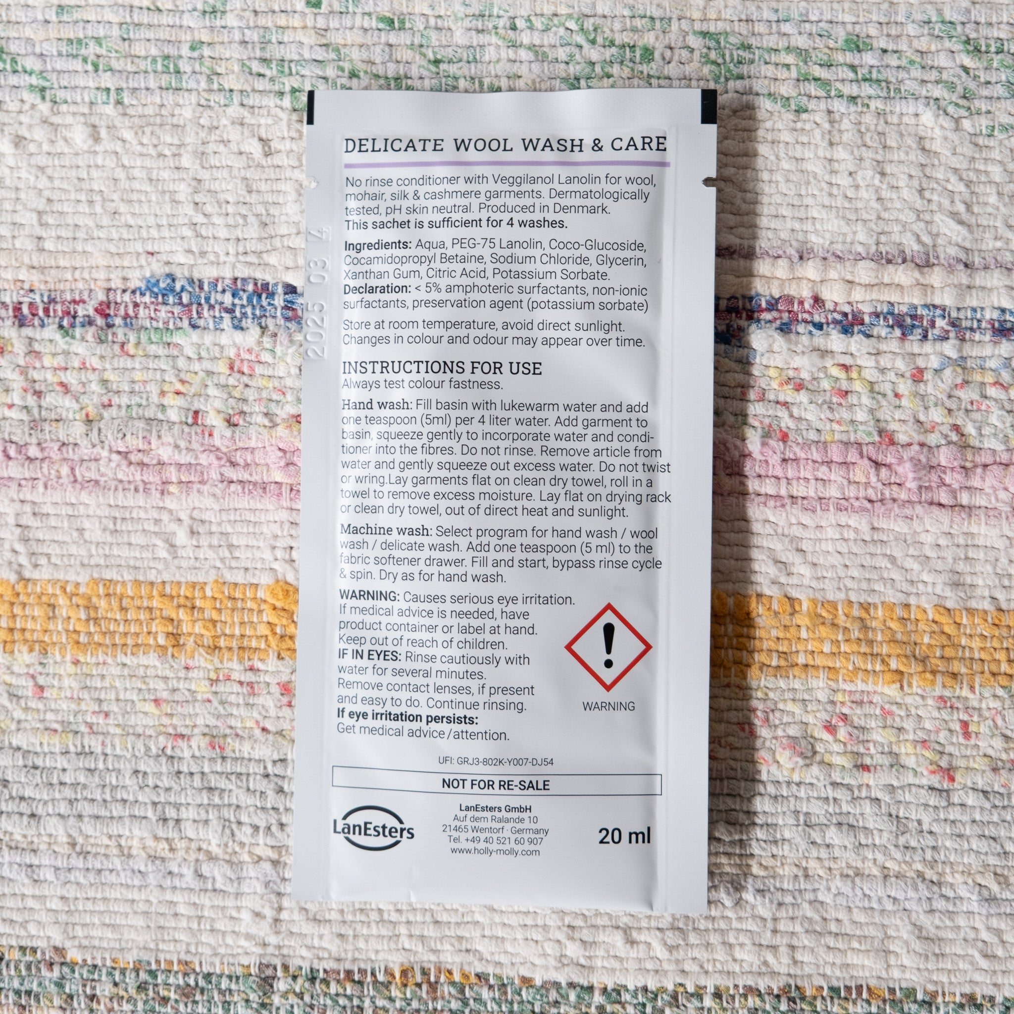 Detergente para lã Holly Molly Wool Wash