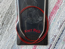 Chiaogoo Knit Red - Fixed Circular Knitting Needles