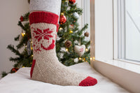 Kit Meias Quietude com Sandnes Garn Peer Gynt